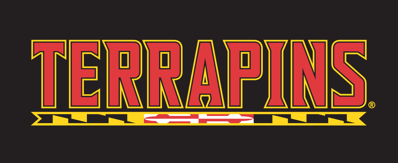 Maryland Terrapins 1997-Pres Wordmark Logo diy DTF decal sticker